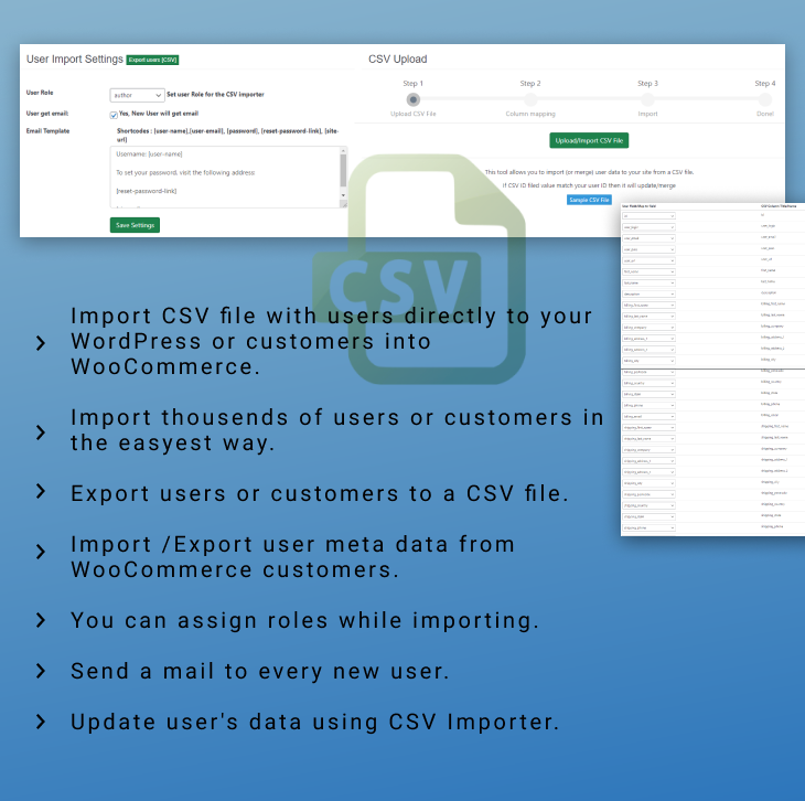 CSV User Importer - 1